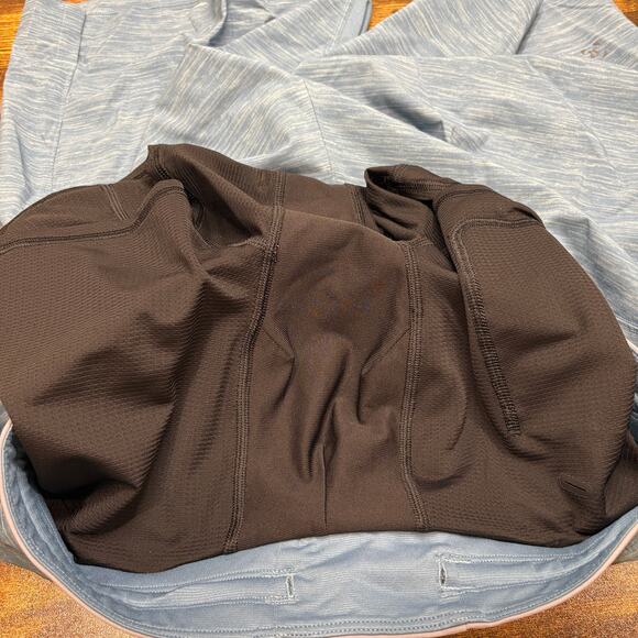 Lululemon Mens Size S Shorts T.H.E. Liner Heather Allover Sea Salt Stretch - Picture 9 of 15